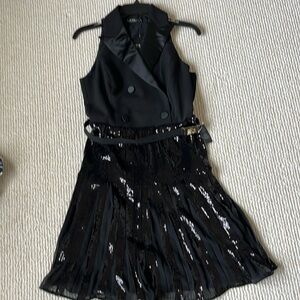 NWT Lauren Ralph Lauren mixed media tuxedo